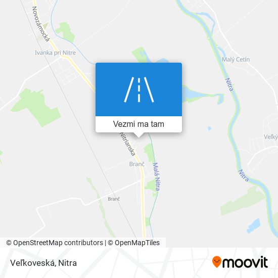 Veľkoveská mapa