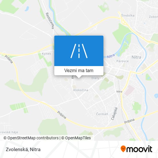 Zvolenská mapa