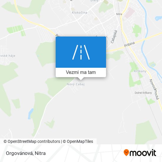 Orgovánová mapa