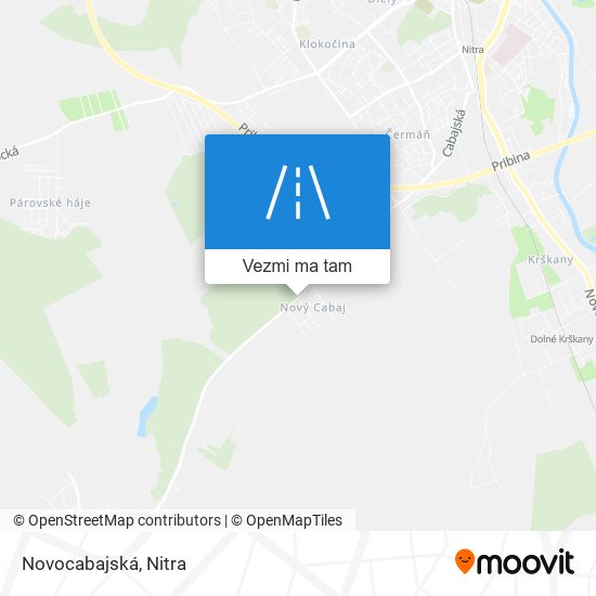 Novocabajská mapa