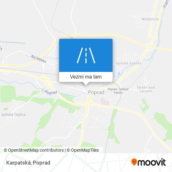 Karpatská mapa