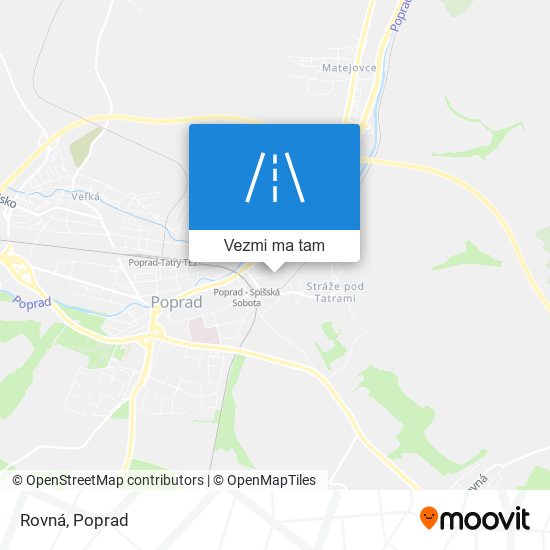 Rovná mapa