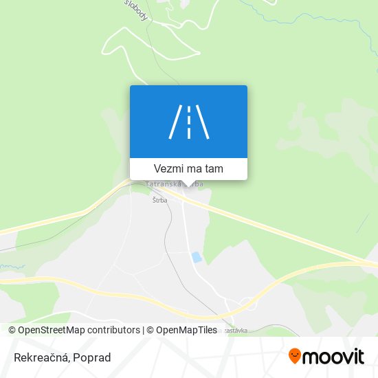 Rekreačná mapa