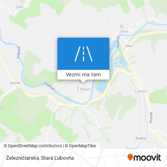 Železničiarska mapa