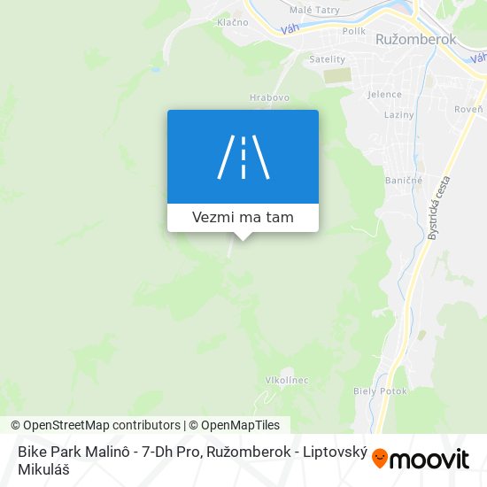 Bike Park Malinô - 7-Dh Pro mapa