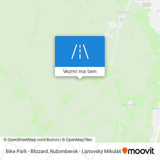 Bike Park - Blizzard mapa