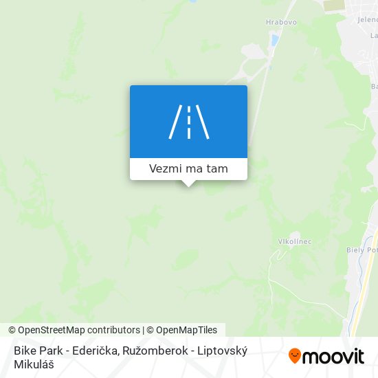 Bike Park - Ederička mapa