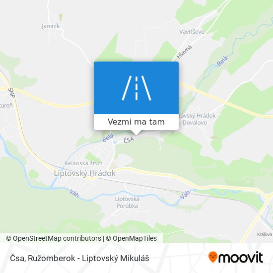 Čsa mapa