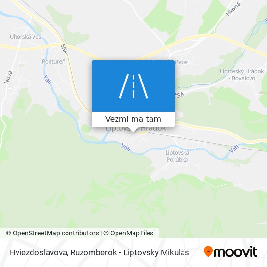 Hviezdoslavova mapa