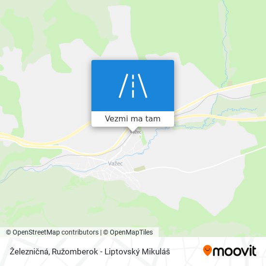 Železničná mapa