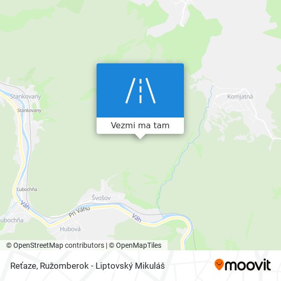 Reťaze mapa