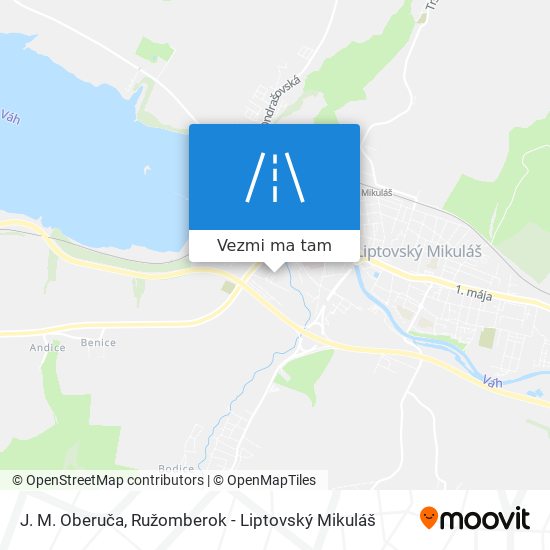 J. M. Oberuča mapa