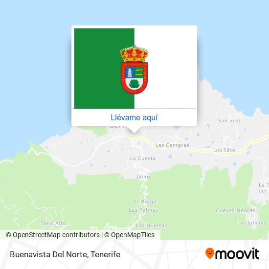 Mapa Buenavista Del Norte