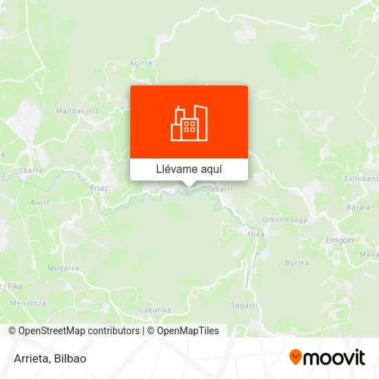 Mapa Arrieta