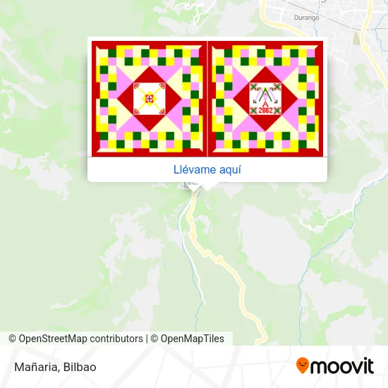 Mapa Mañaria