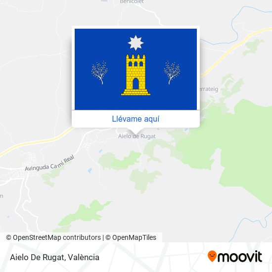 Mapa Aielo De Rugat