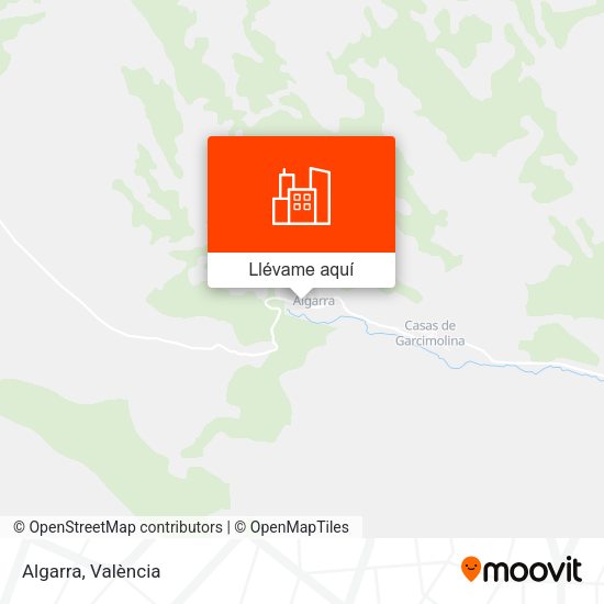 Mapa Algarra