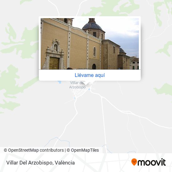 Mapa Villar Del Arzobispo