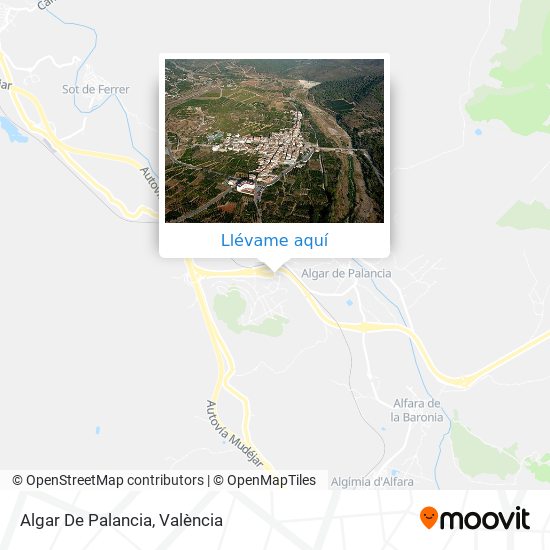 Mapa Algar De Palancia