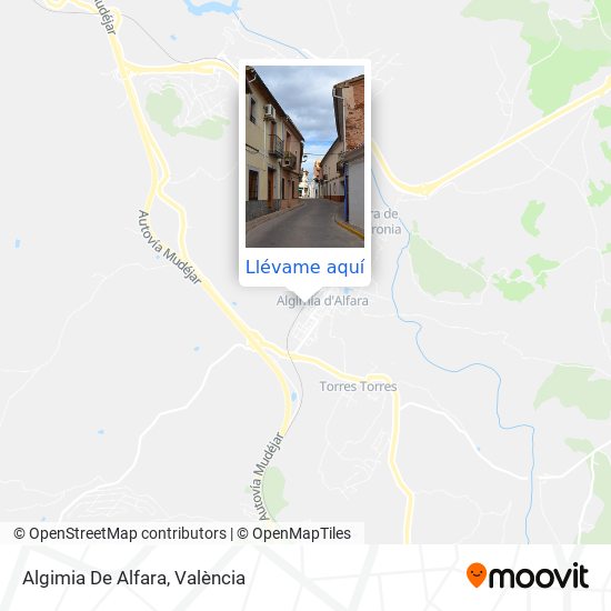 Mapa Algimia De Alfara