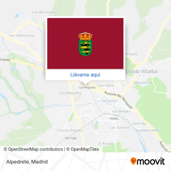 Mapa Alpedrete