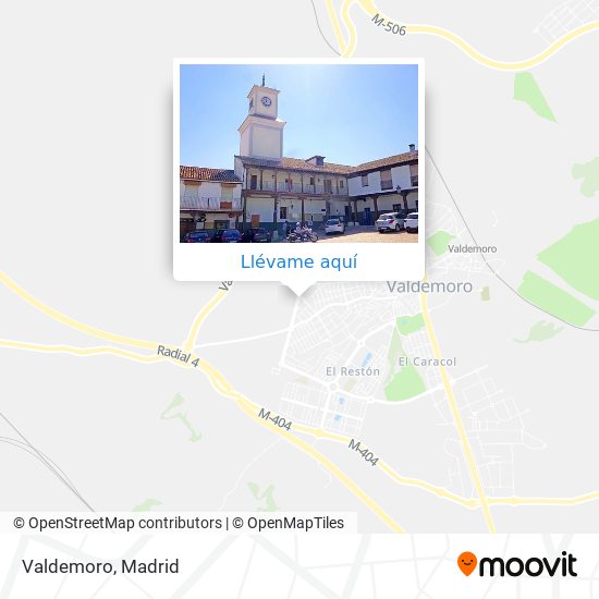 Mapa Valdemoro