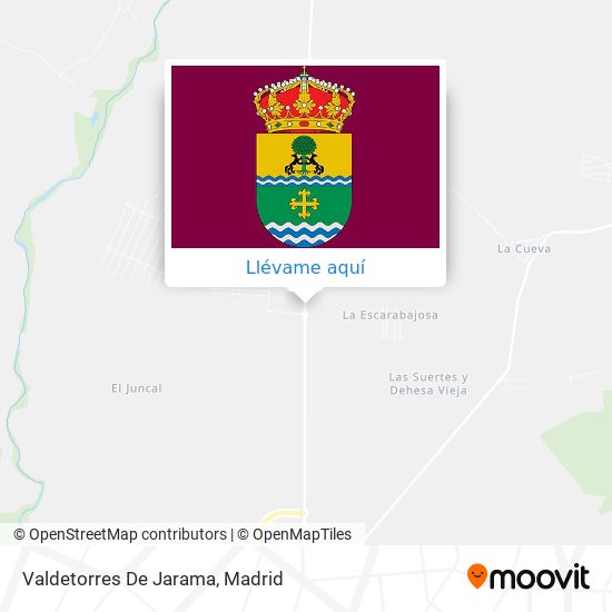 Mapa Valdetorres De Jarama