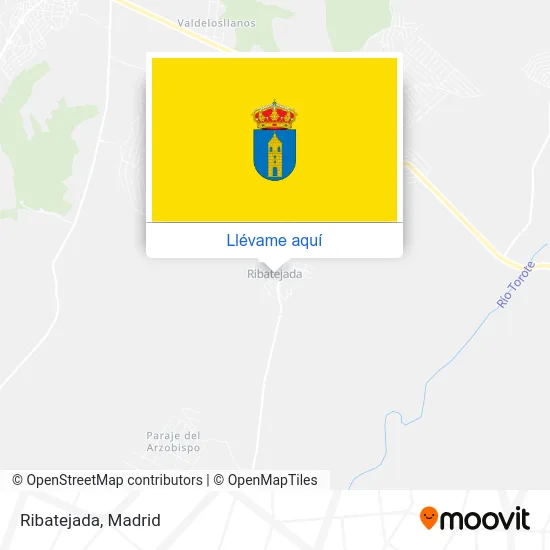 Mapa Ribatejada