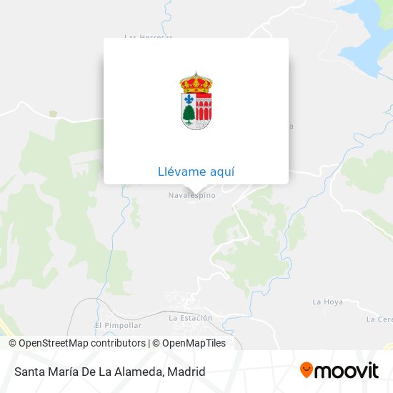 Mapa Santa María De La Alameda