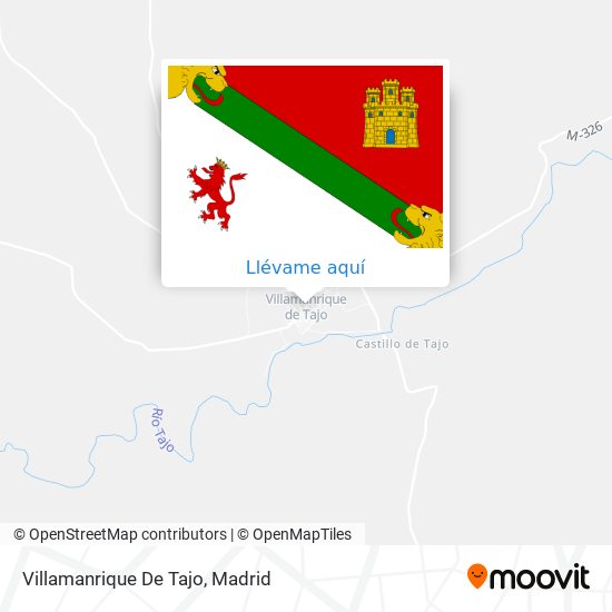 Mapa Villamanrique De Tajo
