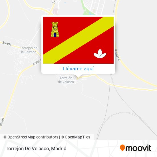 Mapa Torrejón De Velasco
