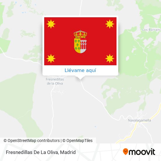 Mapa Fresnedillas De La Oliva