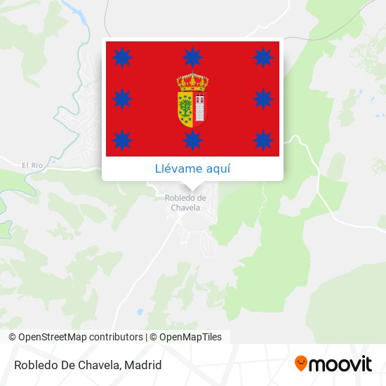 Mapa Robledo De Chavela