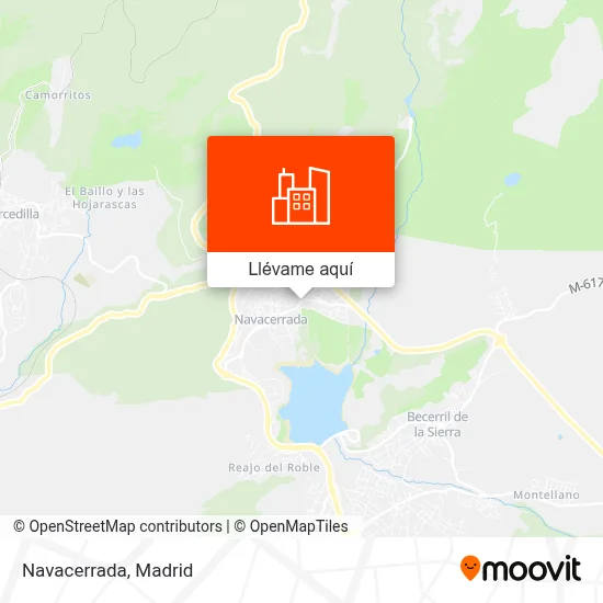 Mapa Navacerrada