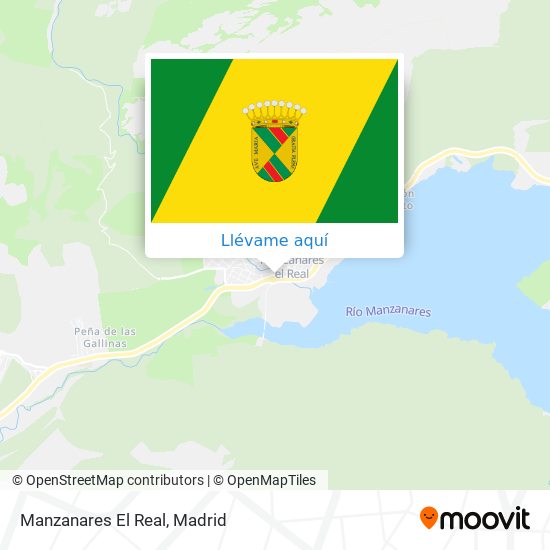 Mapa Manzanares El Real