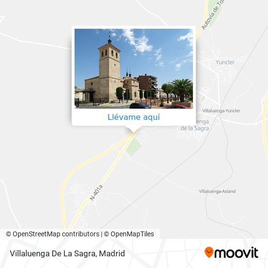 Mapa Villaluenga De La Sagra