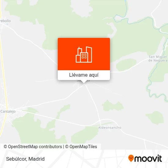 Mapa Sebúlcor