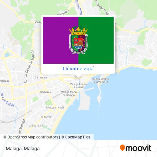 Mapa Málaga