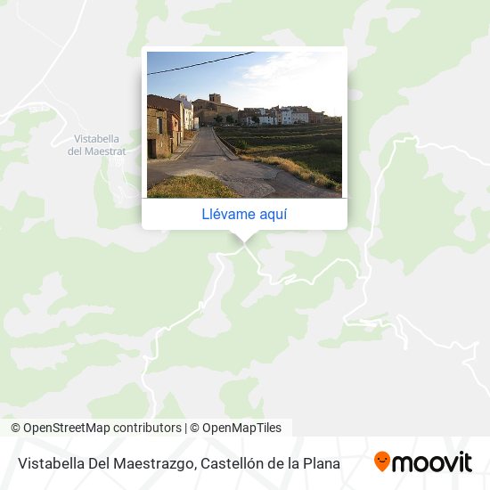 Mapa Vistabella Del Maestrazgo