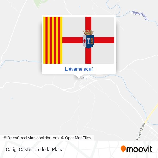 Mapa Càlig