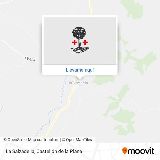 Mapa La Salzadella