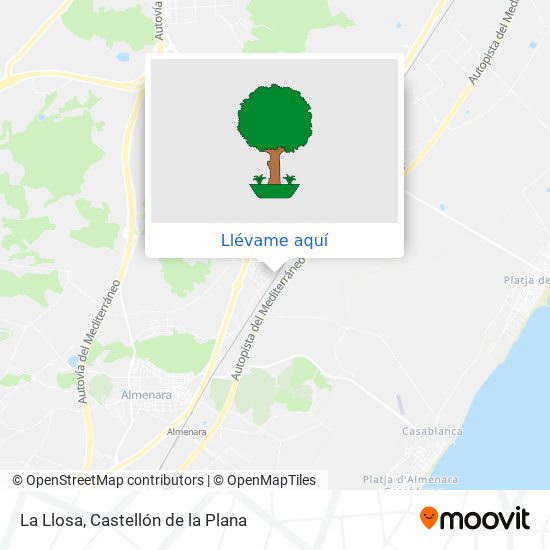 Mapa La Llosa