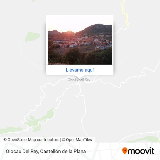 Mapa Olocau Del Rey