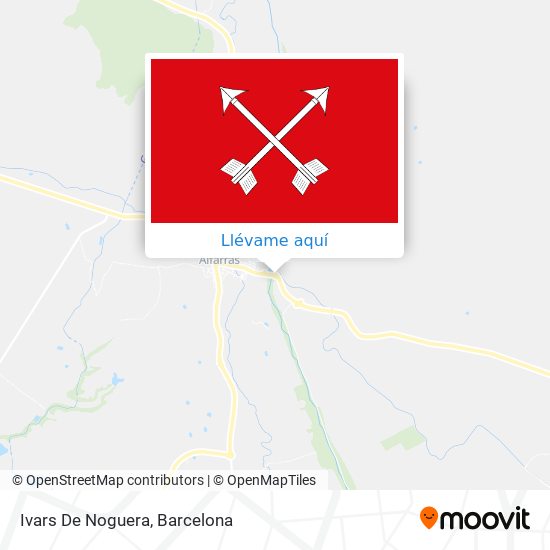 Mapa Ivars De Noguera