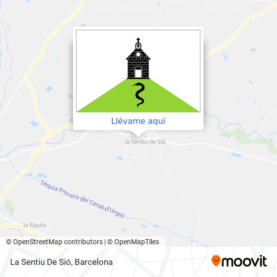 Mapa La Sentiu De Sió