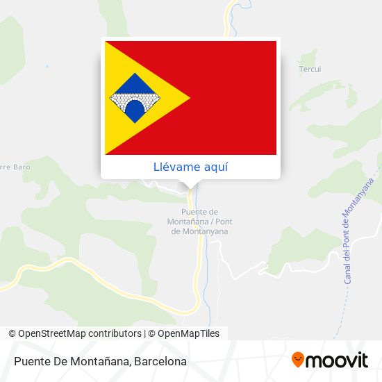 Mapa Puente De Montañana