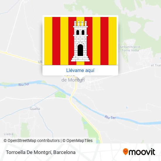 Mapa Torroella De Montgrí