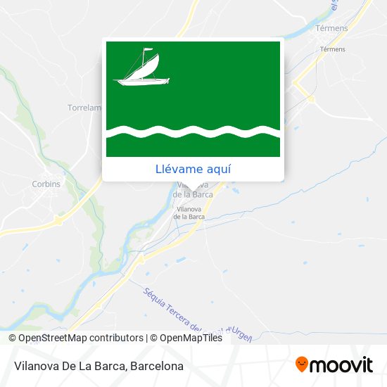 Mapa Vilanova De La Barca