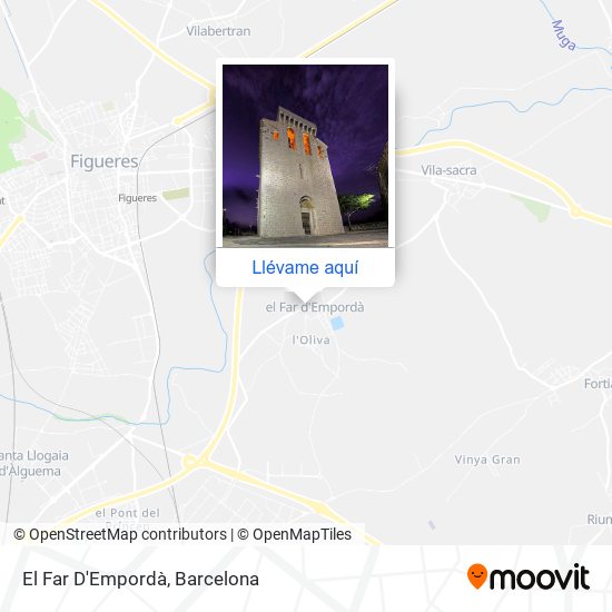 Mapa El Far D'Empordà