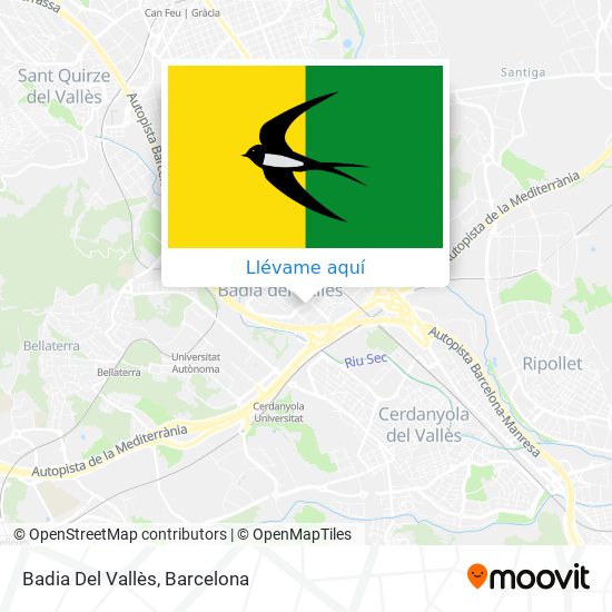 Mapa Badia Del Vallès